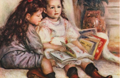 Pierre-Auguste Renoir, The Children of Martial Caillebotte, 1895, oil on canvas, private collection.