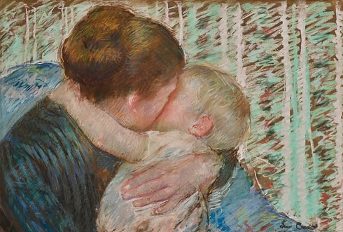 Mary Cassat, Mother and Child 