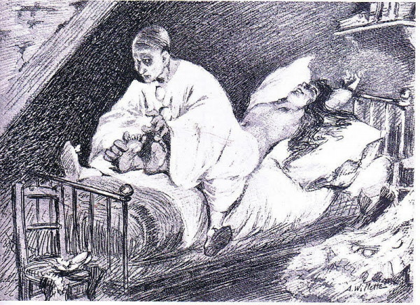 Fig. 39. Adolphe Willette, Le Pierrot (7 December 1888).